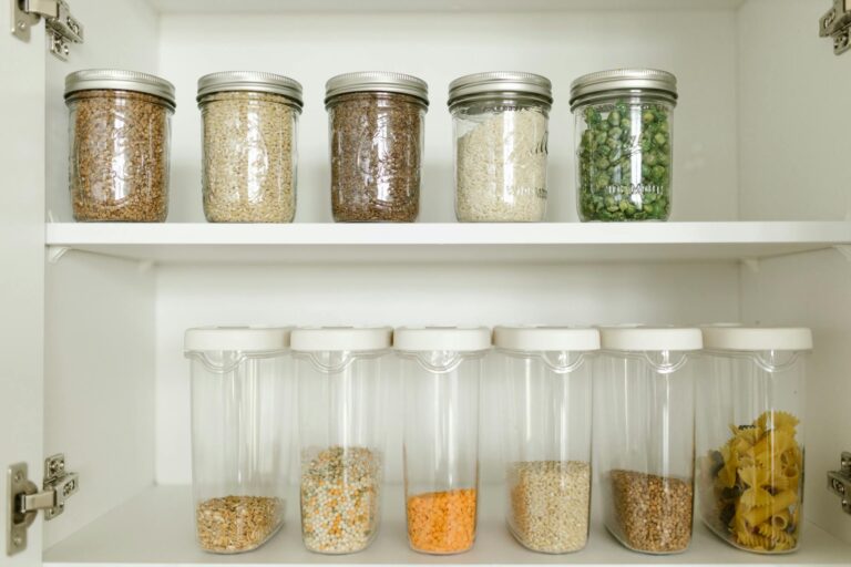 DIY Pantry Makeover on a Budget: Thrifted Jars, Free Labels